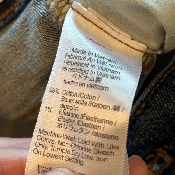 NWT Madewell Cali Demi Boot Jeans, size 31,Mid Rise, Cropped, Stretch - Picture 7 of 11